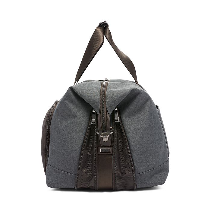 Shop Tumi Alpha 3 Double Expansion Satchel In Anthracite