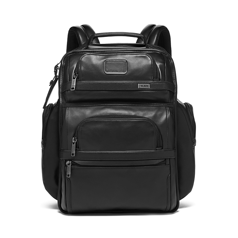 Tumi Alpha 3 Leather Brief Backack