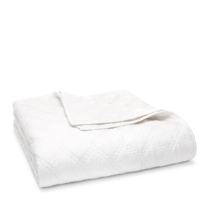 John Robshaw Lila White Coverlet Twin 100 Exclusive