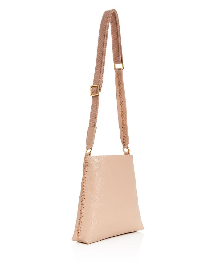 CALLISTA ICONIC SLIM MESSENGER LEATHER SHOULDER BAG