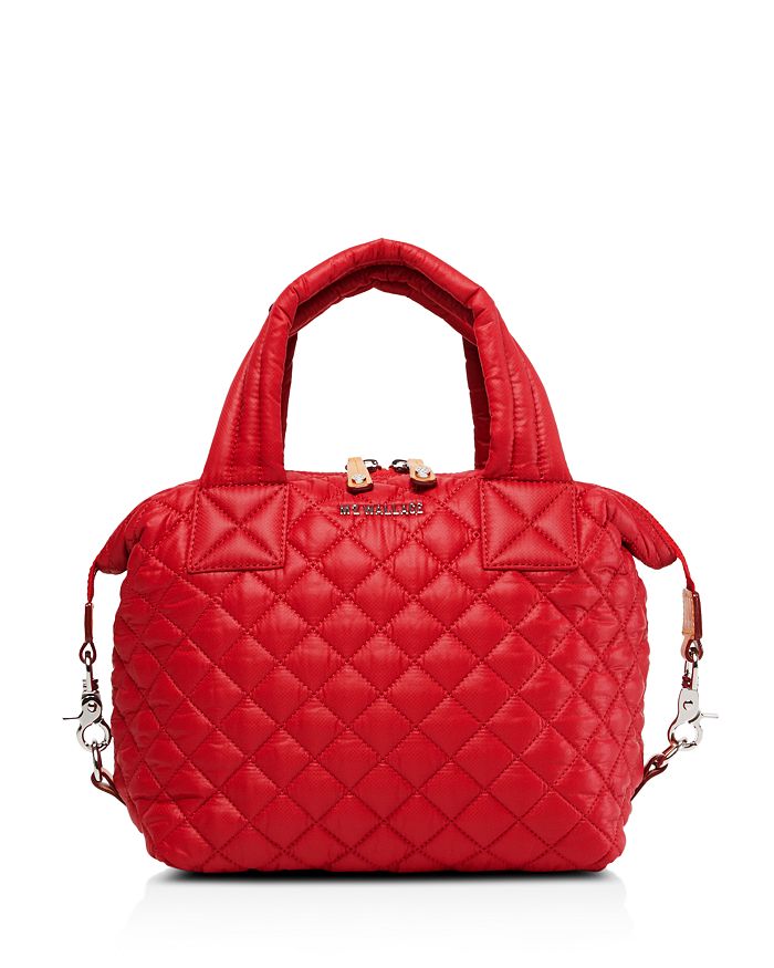 Mz Wallace Small Sutton Bag In Medium Red
