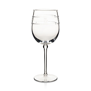 Shop Juliska Isabella Acrylic Wine Glass In Clear