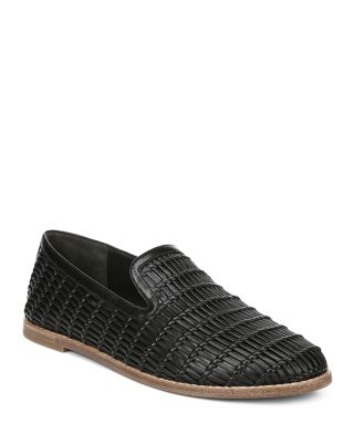 vince leather loafers