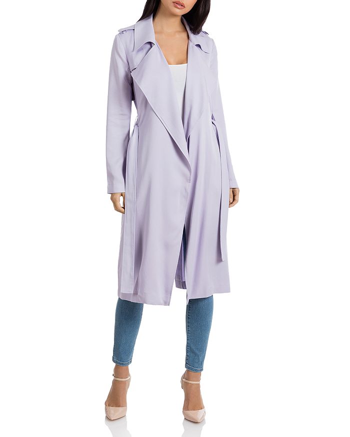 Angelina trench coat hotsell by badgley mischka