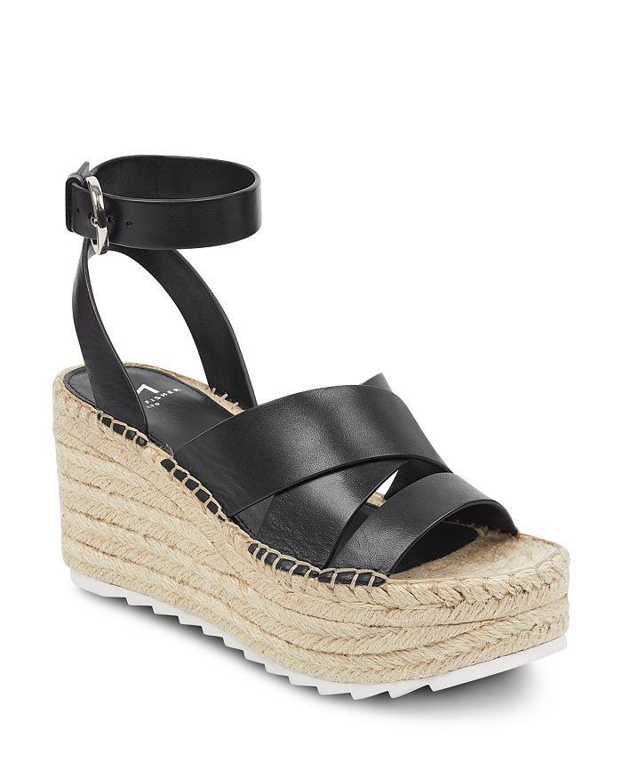 Marc Fisher Ltd. Women's Raffa Espadrille Platform Wedge Sandals - 100% ...