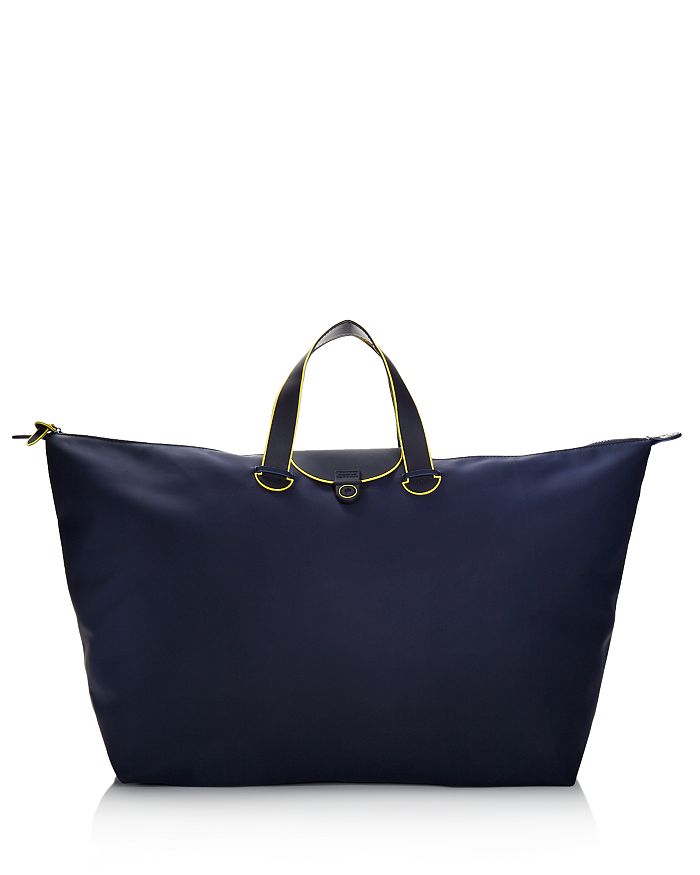 Mandarina Duck Touch Duck Large Foldable Shopper In Parisian Night