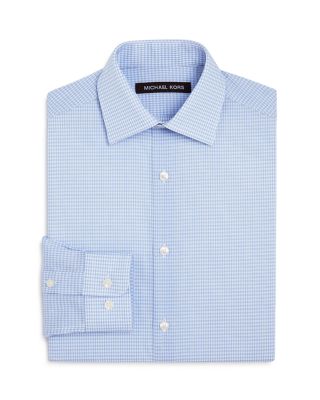 Michael Kors Boys' Checked Dress Shirt 
