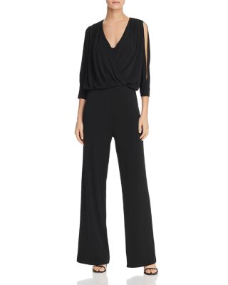 pull and bear black jumpsuit