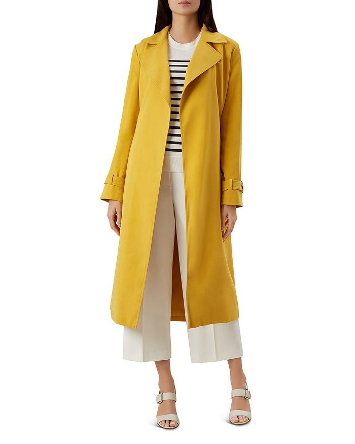 Hobbs yellow top coat