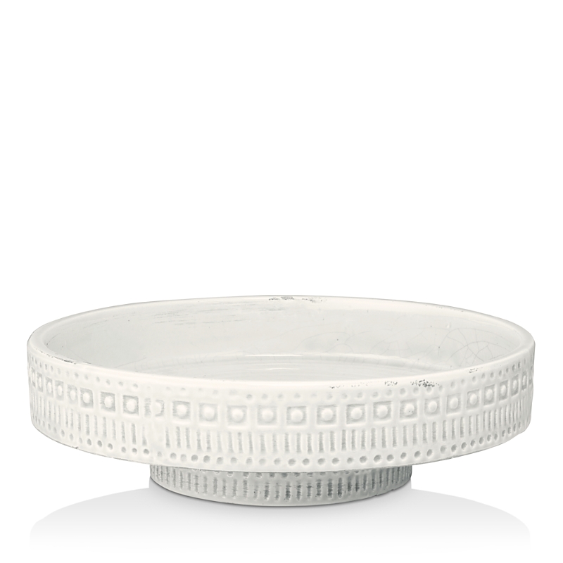 Jamie Young Coco Pedestal In White