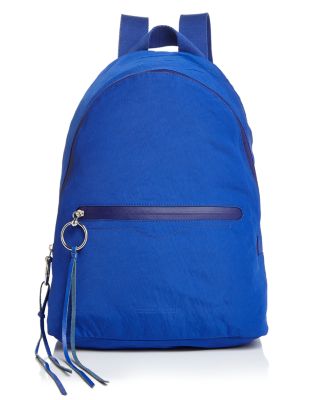 Rebecca Minkoff Large 2 Zip Backpack Navy Nylon NWT REBECCA MINKOFF Julian Nylon Backpack Full Size Bag  main image 4