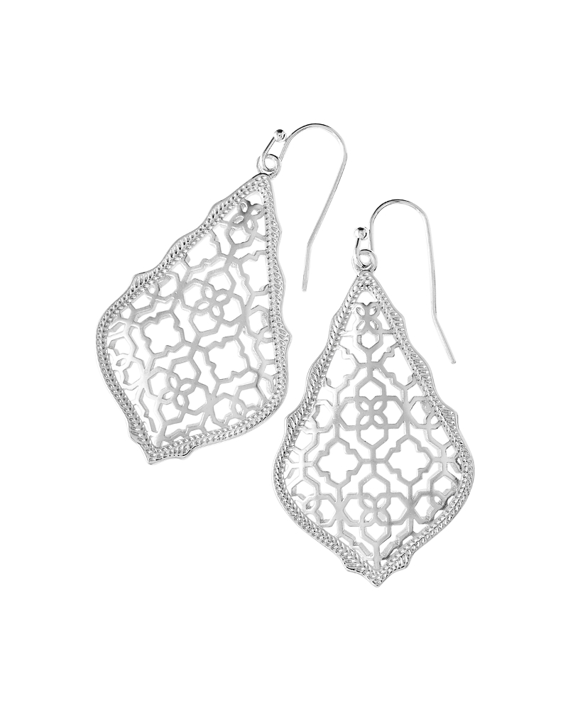 Kendra Scott 'addie' Drop Earrings In Silver