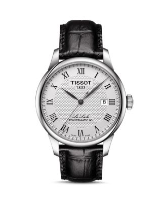 tissot watches leather band