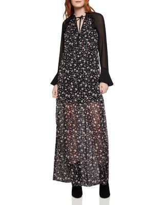 bcbg wildflowers maxi dress