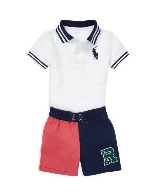 polo ralph lauren short set