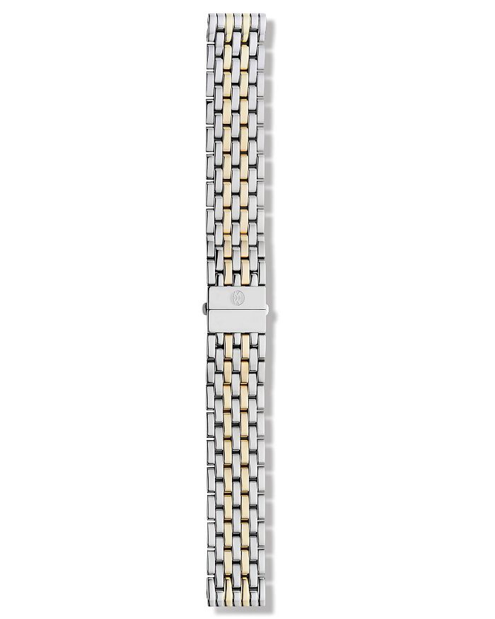 Michele 18mm stainless steel watch hot sale bands