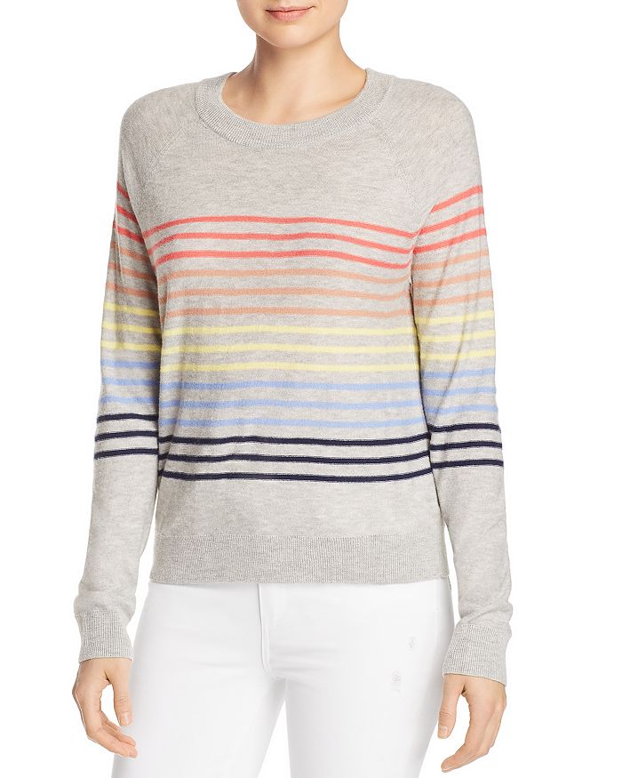 Splendid Rainbow-Stripe Sweater | Bloomingdale's