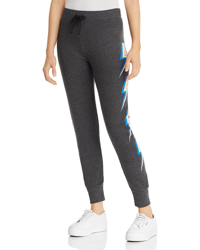 Wildfox lightning top bolt sweatpants
