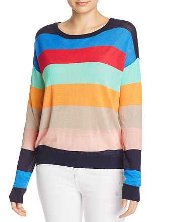 Splendid x Gray Malin Sunray Striped Sweater | Bloomingdale's