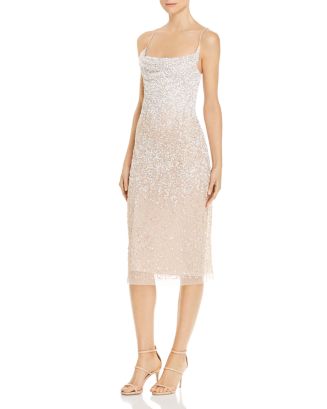 Adrianna Papell Embellished Slip Dress | Bloomingdale's