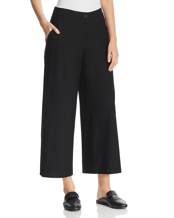 EILEEN FISHER CROPPED WIDE-LEG trousers,S9TL-P8267P