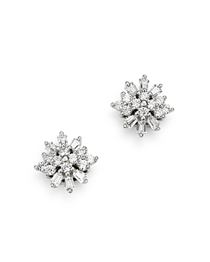 Bloomingdale's Diamond Mosaic Stud Earrings in 14K White Gold, 0.25 ct. t.w. - 100% Exclusive