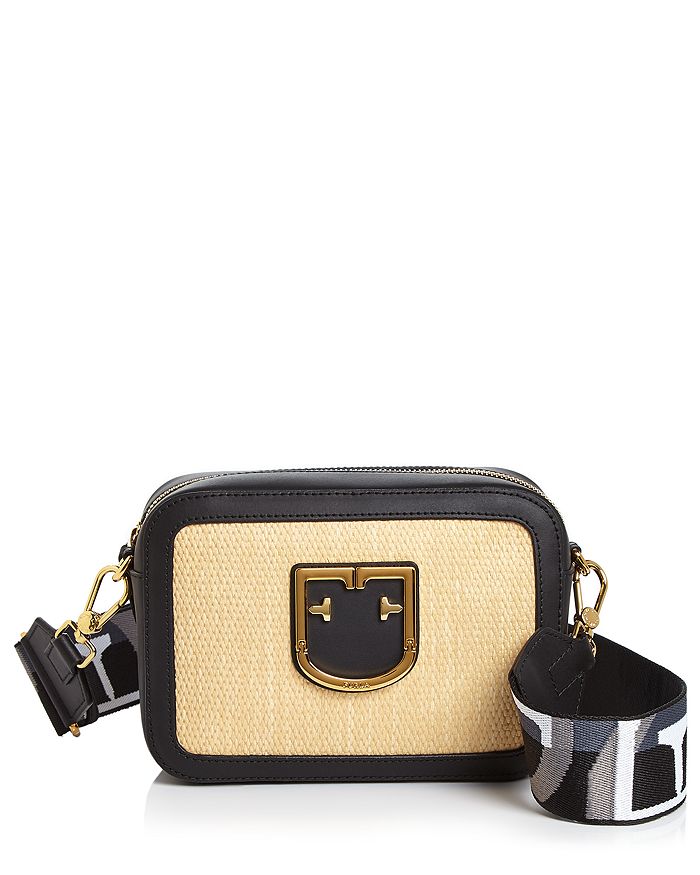 FURLA BRAVA RAFFIA CAMERA CROSSBODY,BVR6Q3800Z