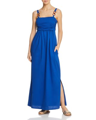 cornflower blue maxi dress