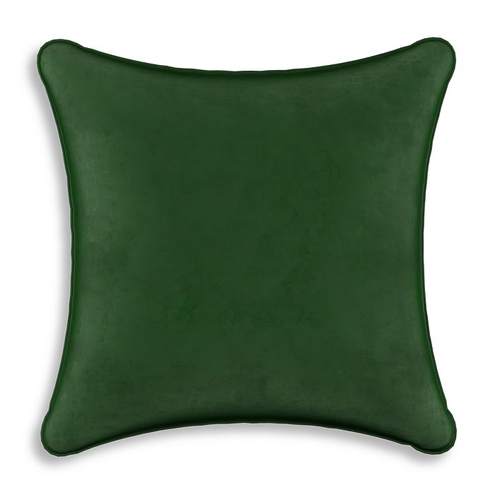 Sparrow & Wren Fauxmo Emerald Down Pillow, 20 X 20