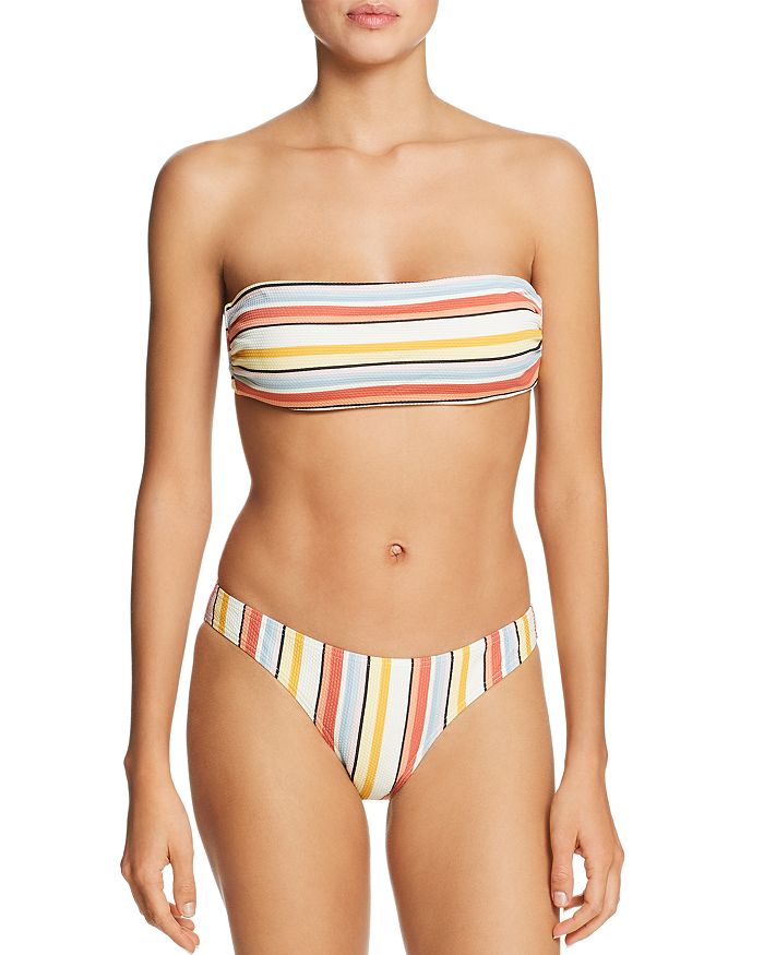 strapless bikini top tie back