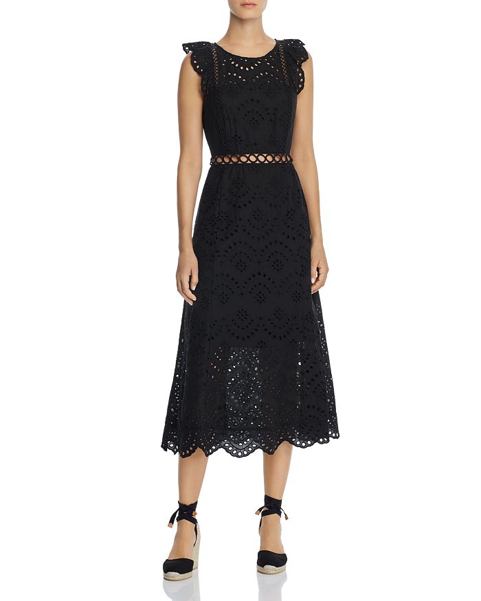 Sam edelman eyelet hotsell midi dress