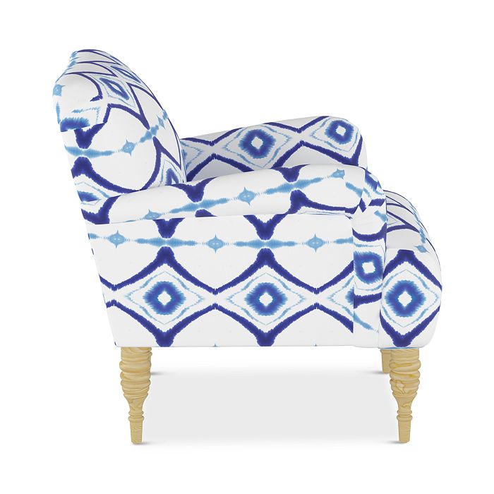Shop Sparrow & Wren Carlyle Chair In Alena Dye Blue