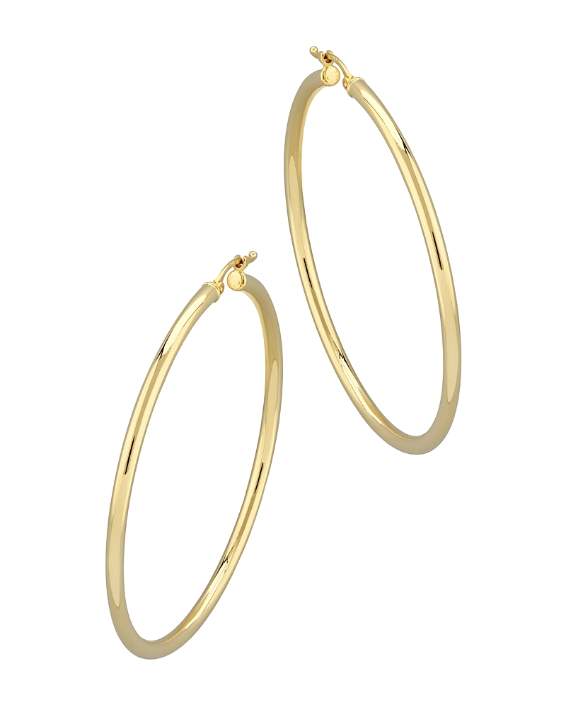 Bloomingdale's Fine Collection Tube Hoop Earrings in 14K Yellow Gold