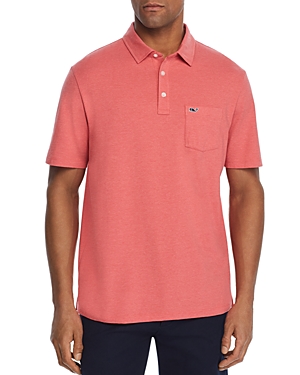 Vineyard Vines Solid Edgartown Classic Fit Polo Shirt In Sailors Red