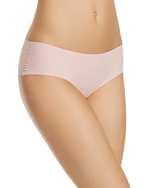 Calvin Klein Invisibles Seamless Hipster In Peach Glow