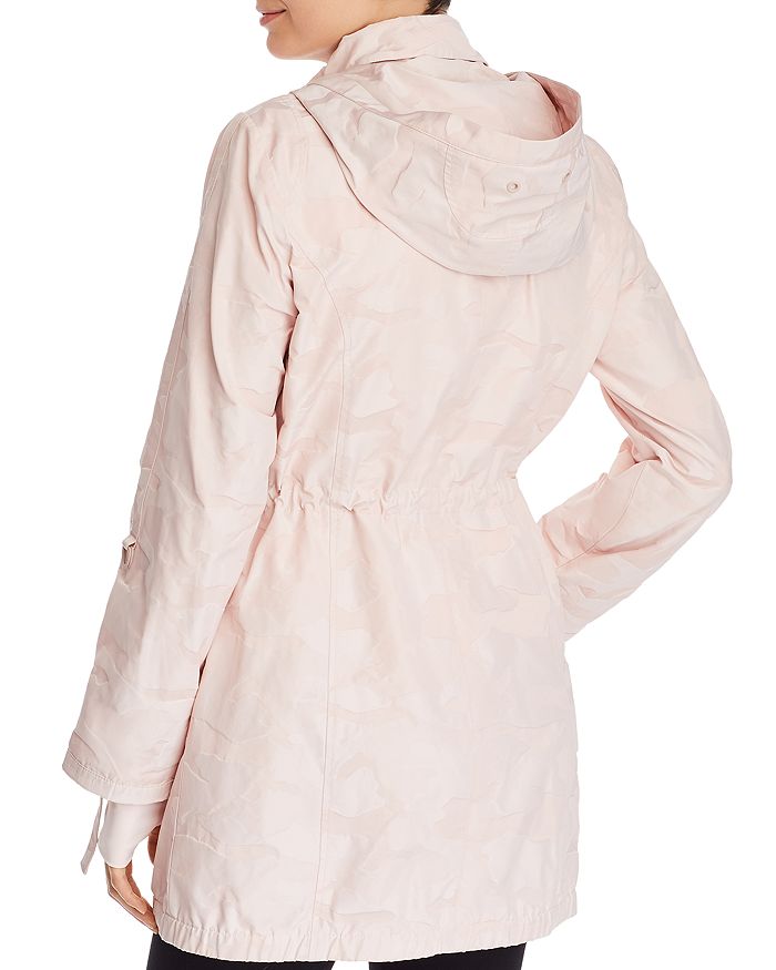 Blanc Noir Camo Hooded Anorak Jacket In Light Pink | ModeSens