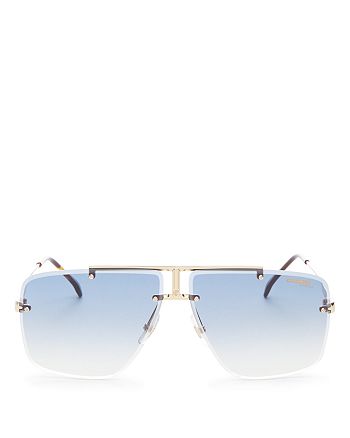 Carrera Men's Rimless Aviator Sunglasses, 73mm | Bloomingdale's