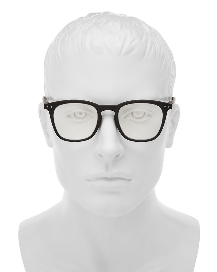 Izipizi Collection E Square Blue Light Glasses, 47mm In Black