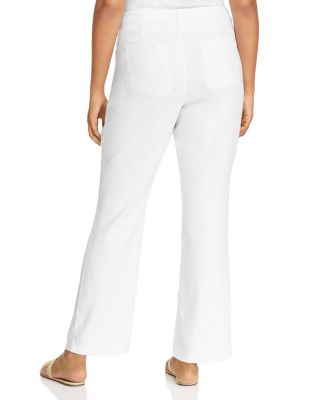 nydj trouser linen pants