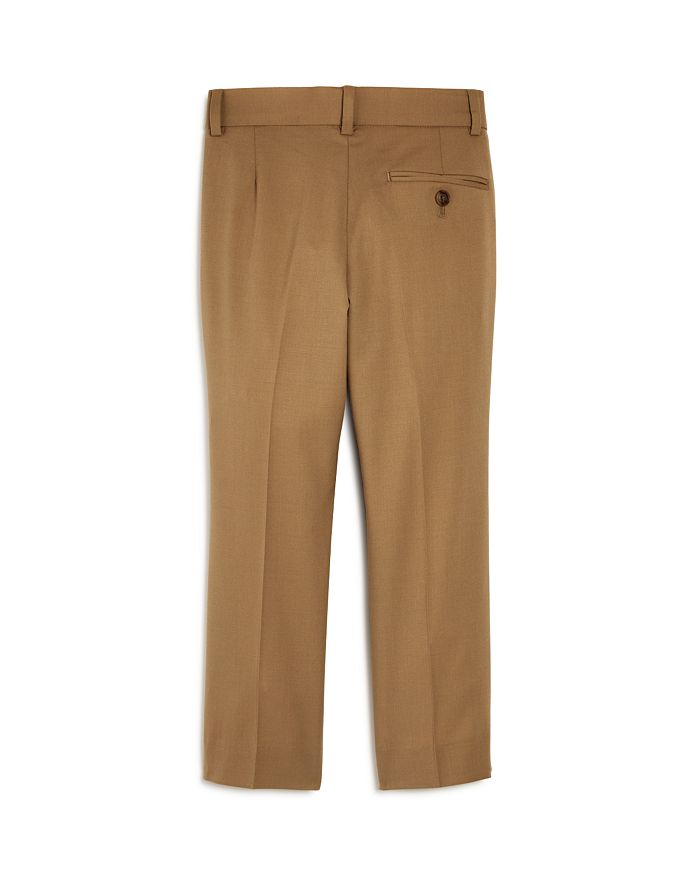 Shop Michael Kors Boys' Plain Dress Pants, Big Kid - 100% Exclusive In Tan