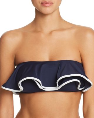 ruffle tube top bikini