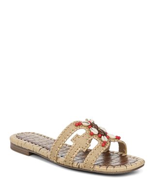 sam edelman raffia slides