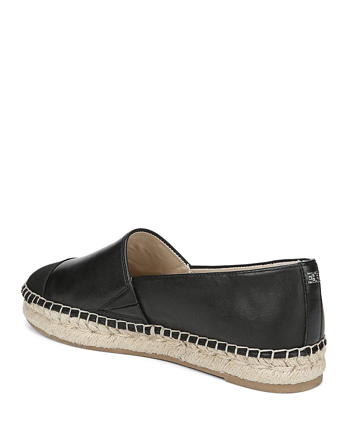 SAM EDELMAN WOMEN'S KRISSY LEATHER ESPADRILLE FLATS
