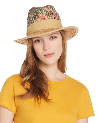 Raffaello Bettini Floral Detail Hat | Bloomingdale display picture 3