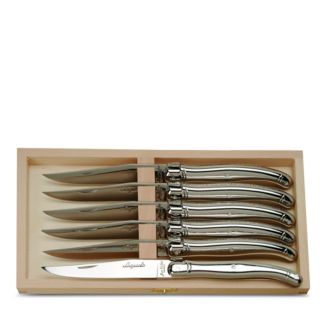 Laguiole Jean Dubost Stainless Steel Knives in a Box, Set of 6 | Bloomingdale's