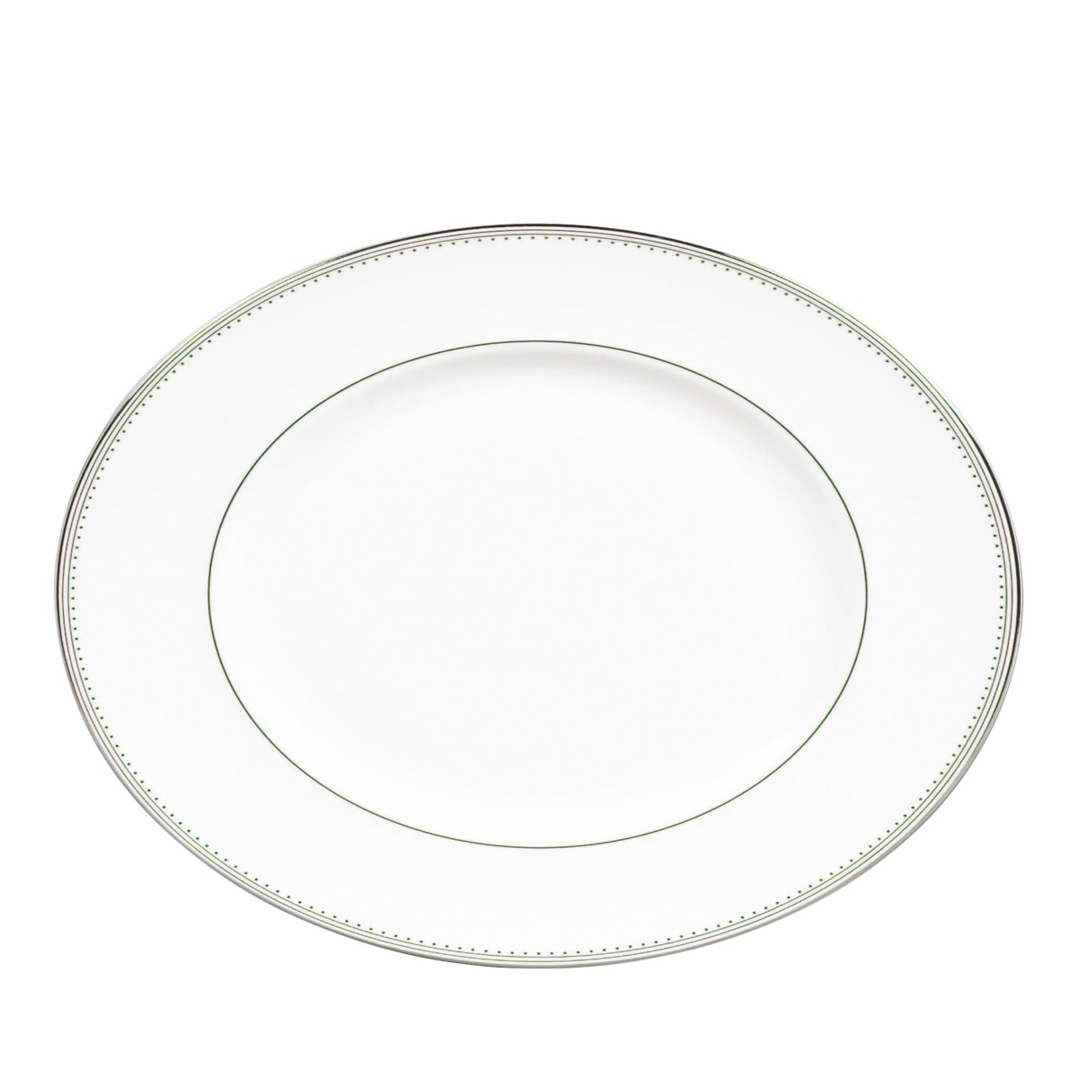 Wedgwood Vera Wang Wedgwood Grosgrain 13.75 Platter in White