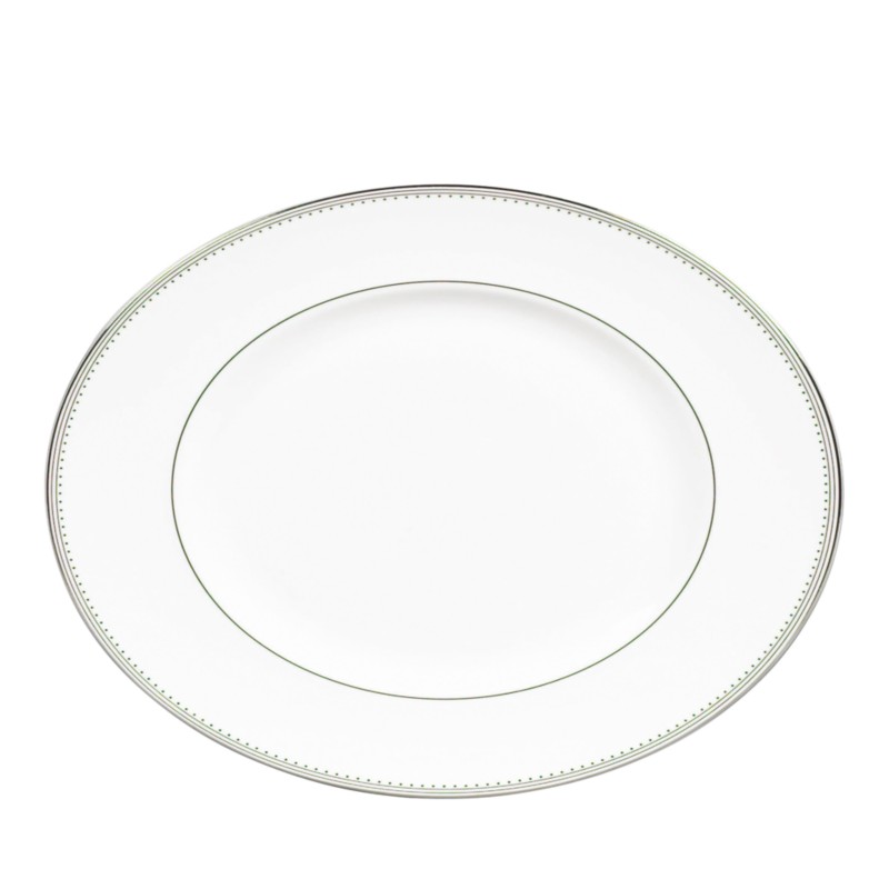 Wedgwood Vera Wang Wedgwood Grosgrain 13.75 Platter in White