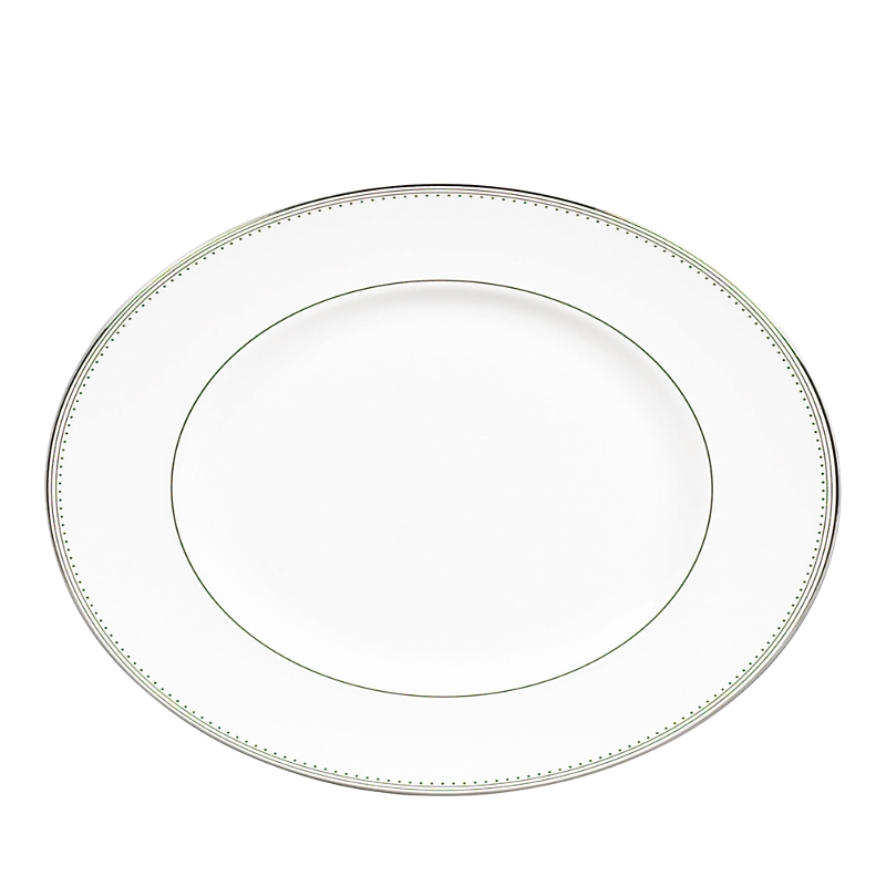 Wedgwood Vera Wang Grosgrain 13.75 Platter In White