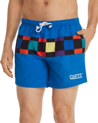 guess men's swim trunks