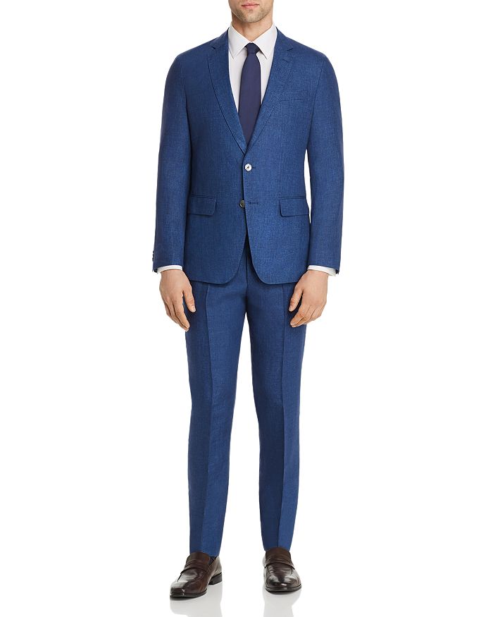BOSS Helford/Gander Linen Solid Slim Fit Suit | Bloomingdale's